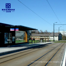 Custom Made Stainless Steel Bus Station Shelter